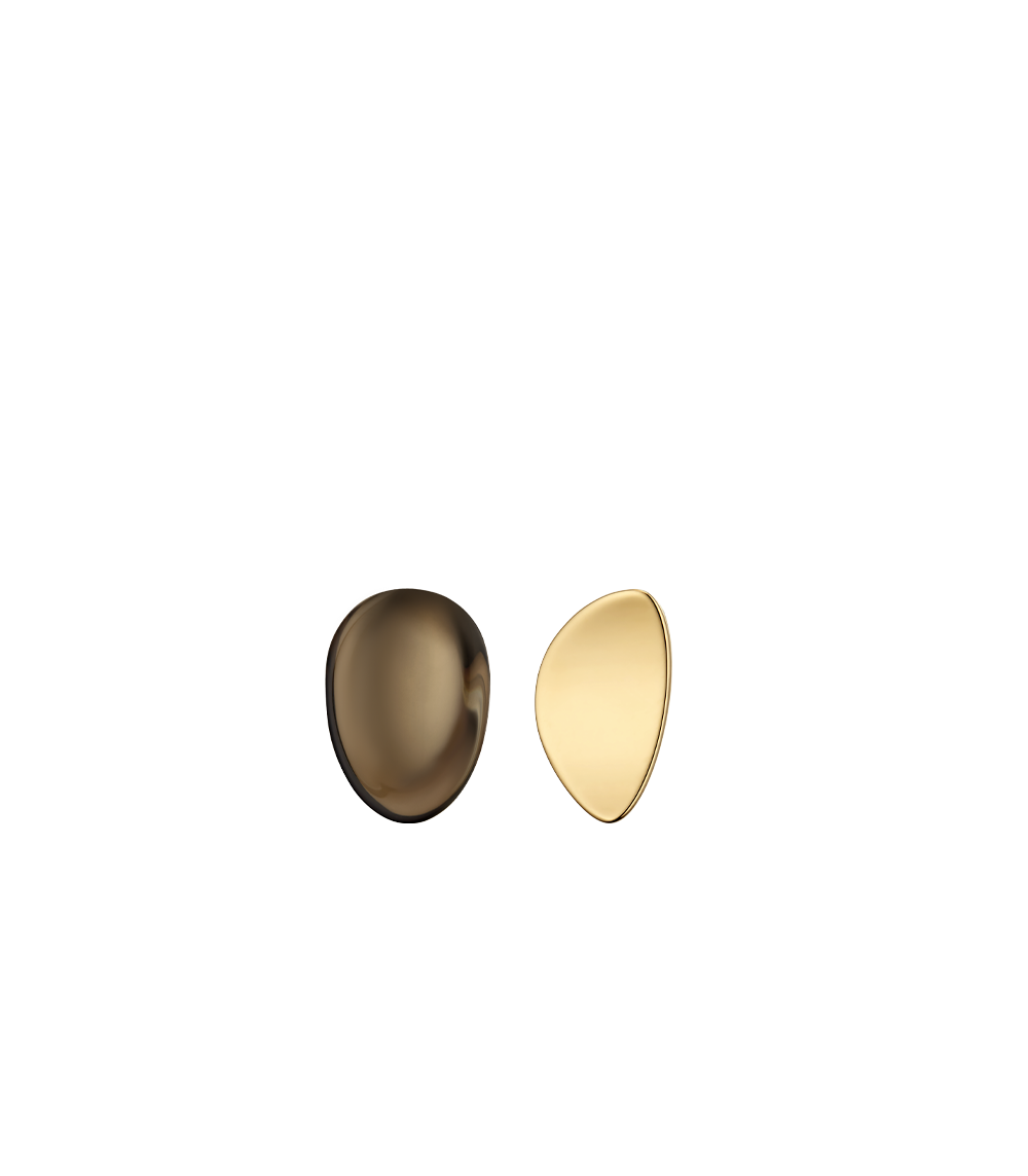 Ohrstecker Naé - Rauchglas
