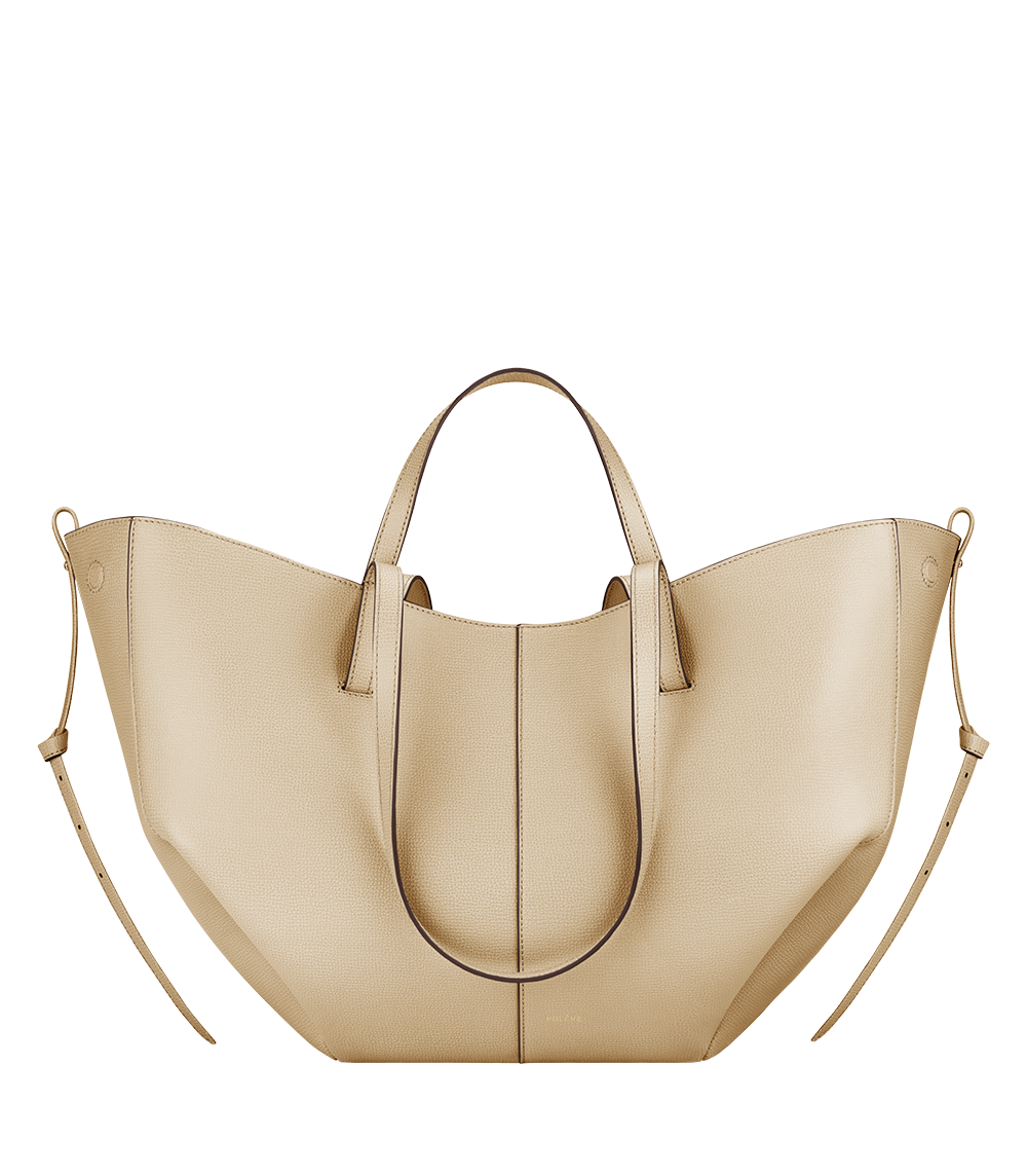 Cyme - Sand Genarbtes Leder