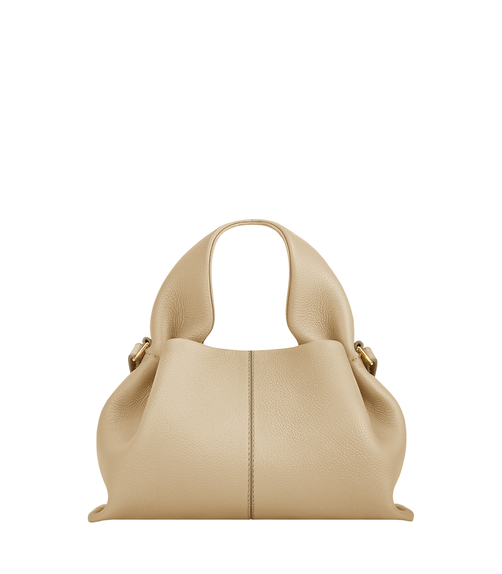 Numéro Neuf Mini - Sand Genarbtes Leder